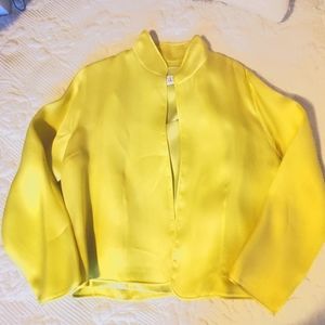 Sylvia Heisel 100% SILK Camisole and Complimentary Jacket Matching Set Size 14